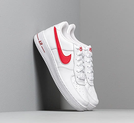 NİKE AİR FORCE 1 LOW WHİTE RED