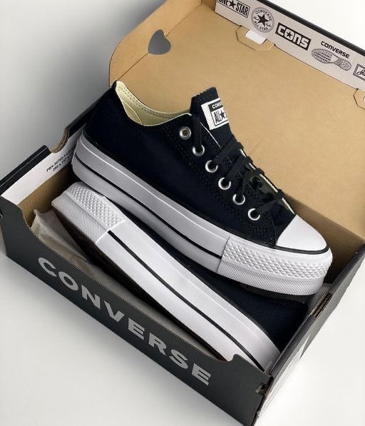 CONVERSE CHUCK TAYLOR PLATFORM BLACK (4 CM TOPUK BOYU)
