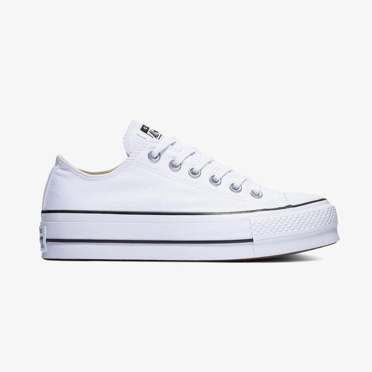 CONVERSE CHUCK TAYLOR PLATFORM WHİTE (4 CM TOPUK BOYU)