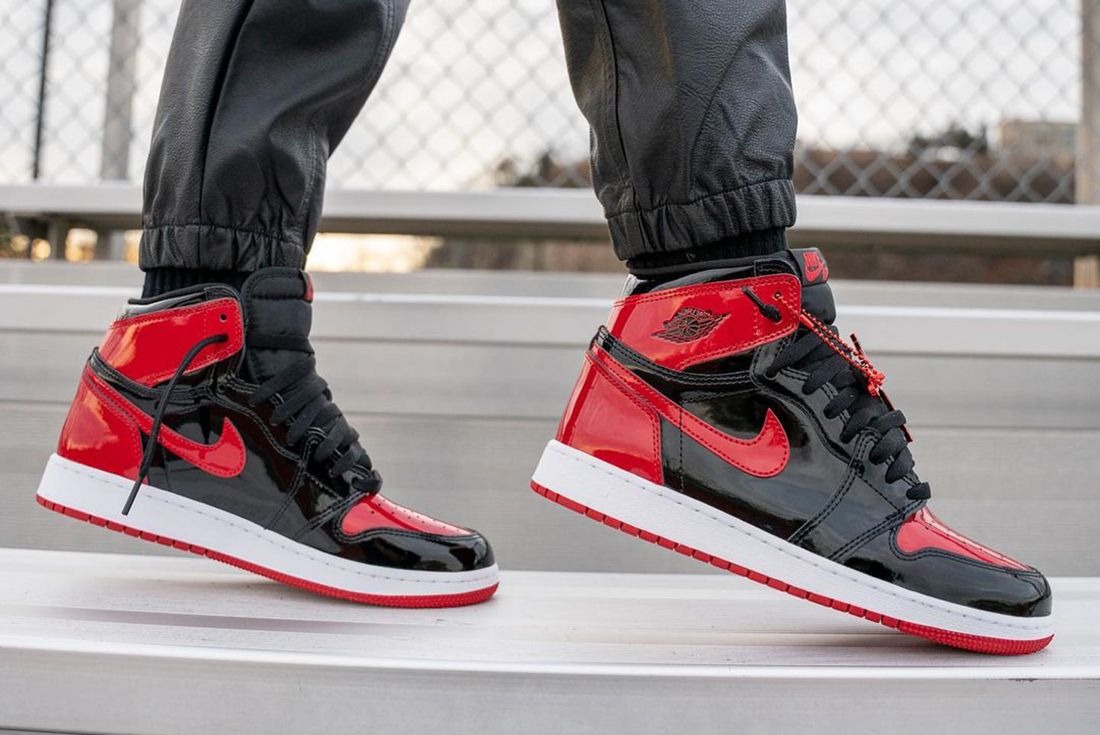 NİKE AİR JORDAN 1 PATENT BRED