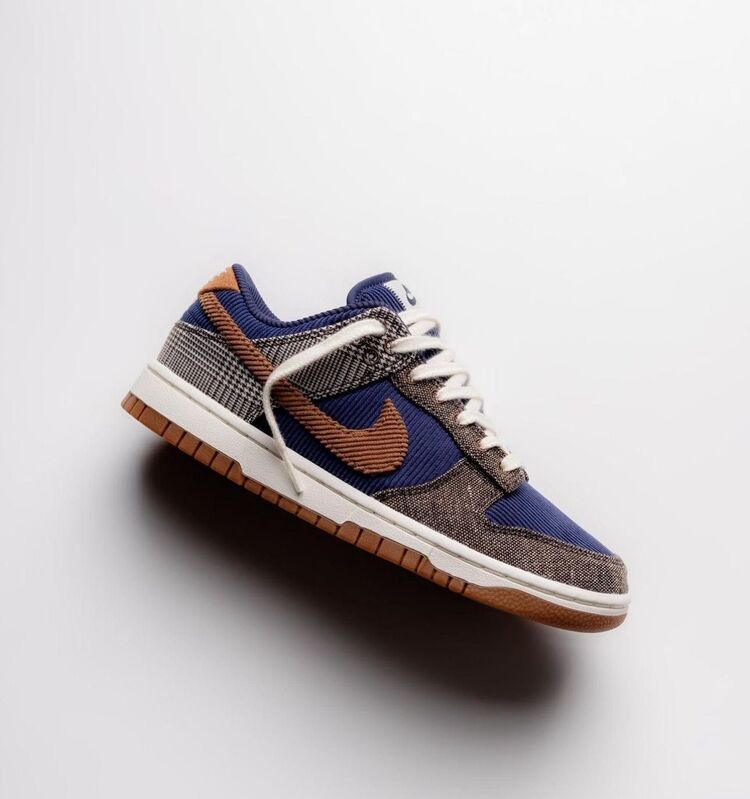 NİKE DUNK LOW PREMİUM TWEED MİDNİGHT NAVY