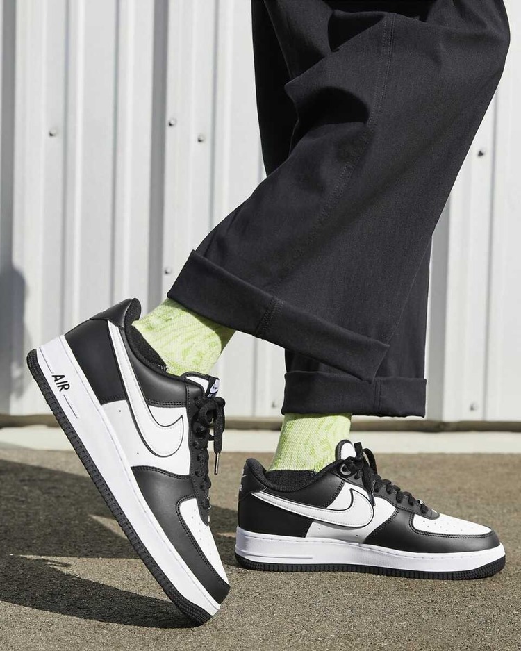 NİKE AİR FORCE 1 LOW PANDA DARK BLACK WHİTE