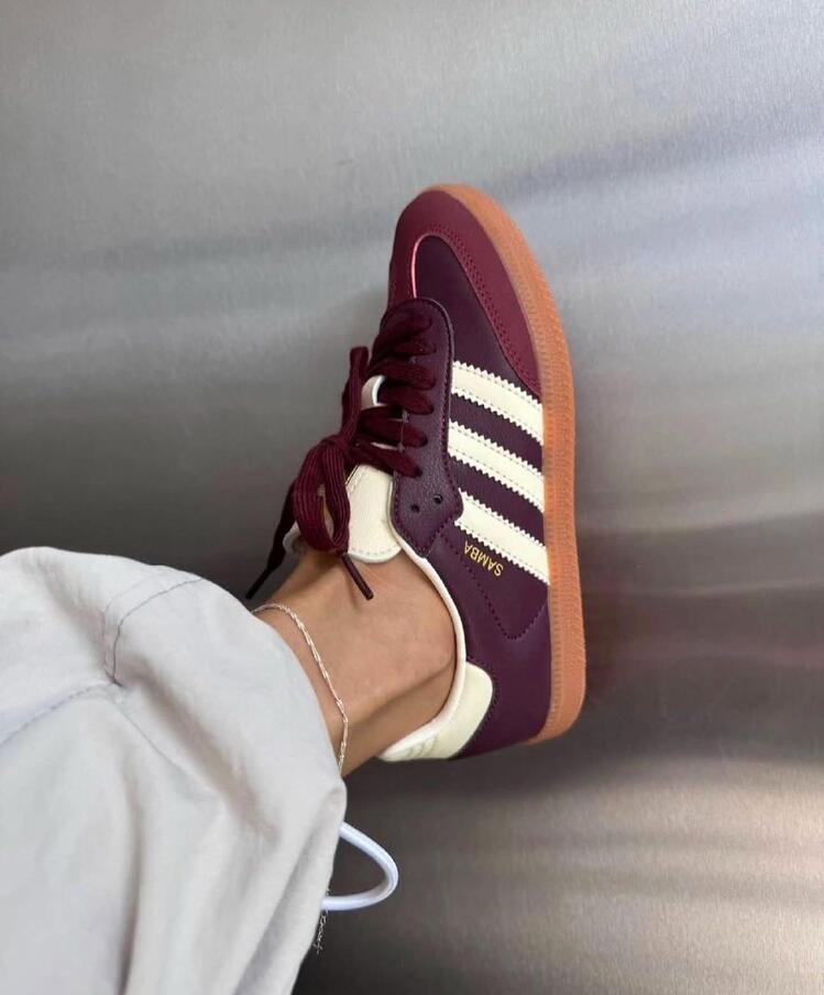 ADİDAS SAMBA MAROON GOLD