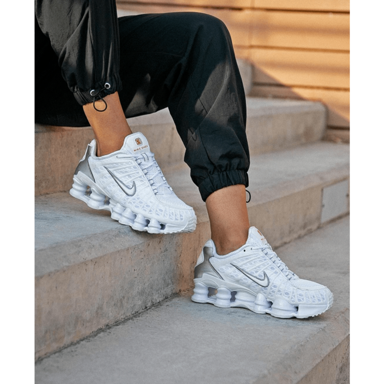NİKE SHOX TL WHİTE SİLVER