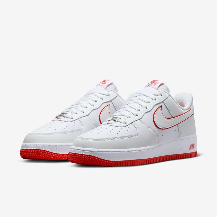 NİKE AİR FORCE 1 LOW 07 WHİTE PİCANTE RED