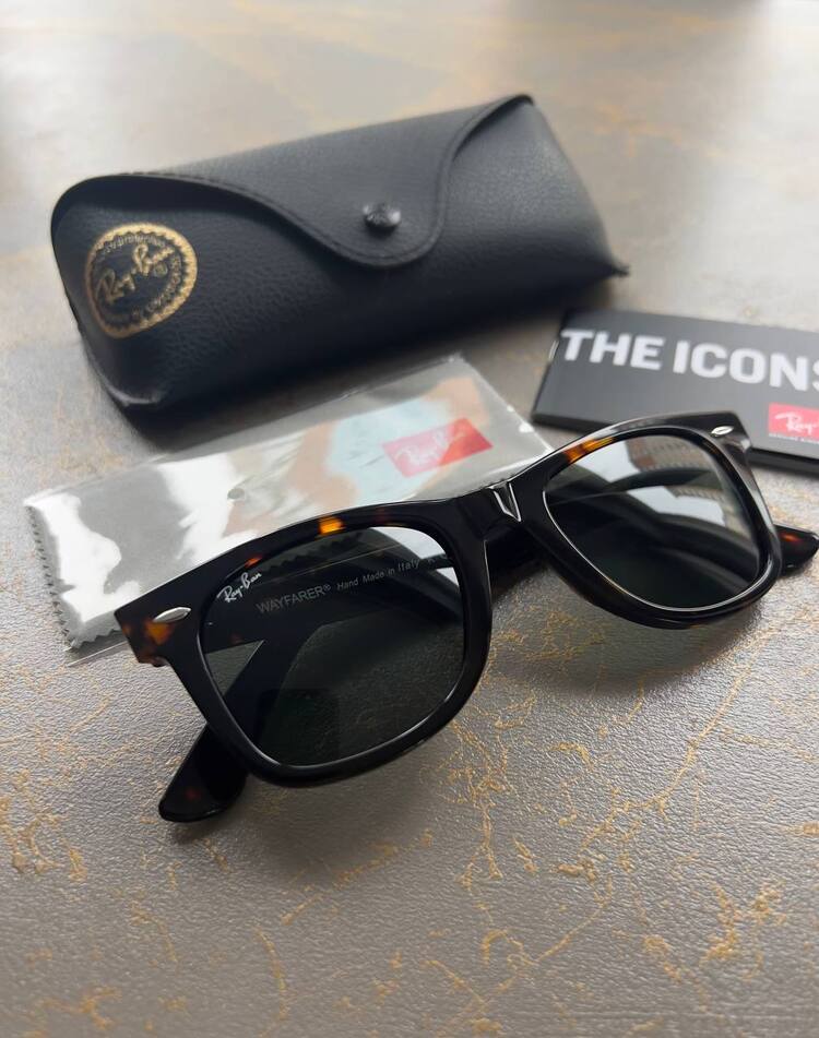 RAY-BAN LEOPAR SUN GLASSES 