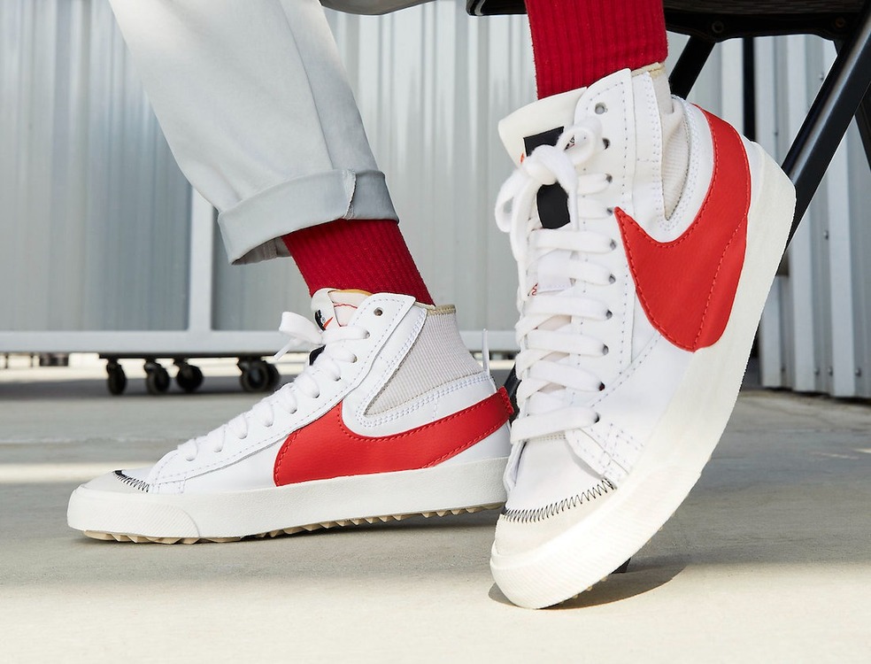 NİKE BLAZER MİD 77 JUMBO RED