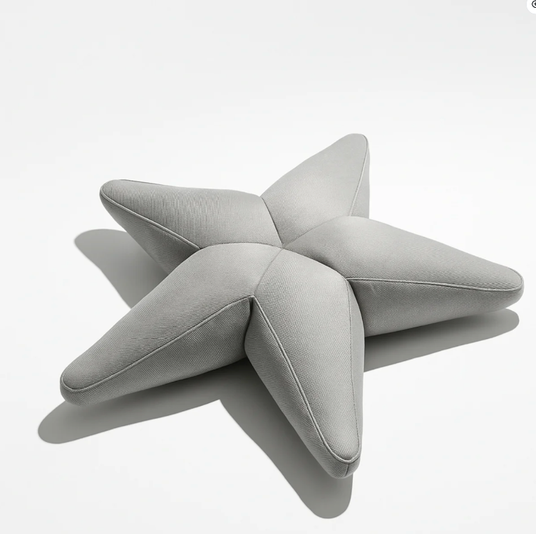 Starfish Havuz, Deniz Ve Dış Mekan Pufu / Gri