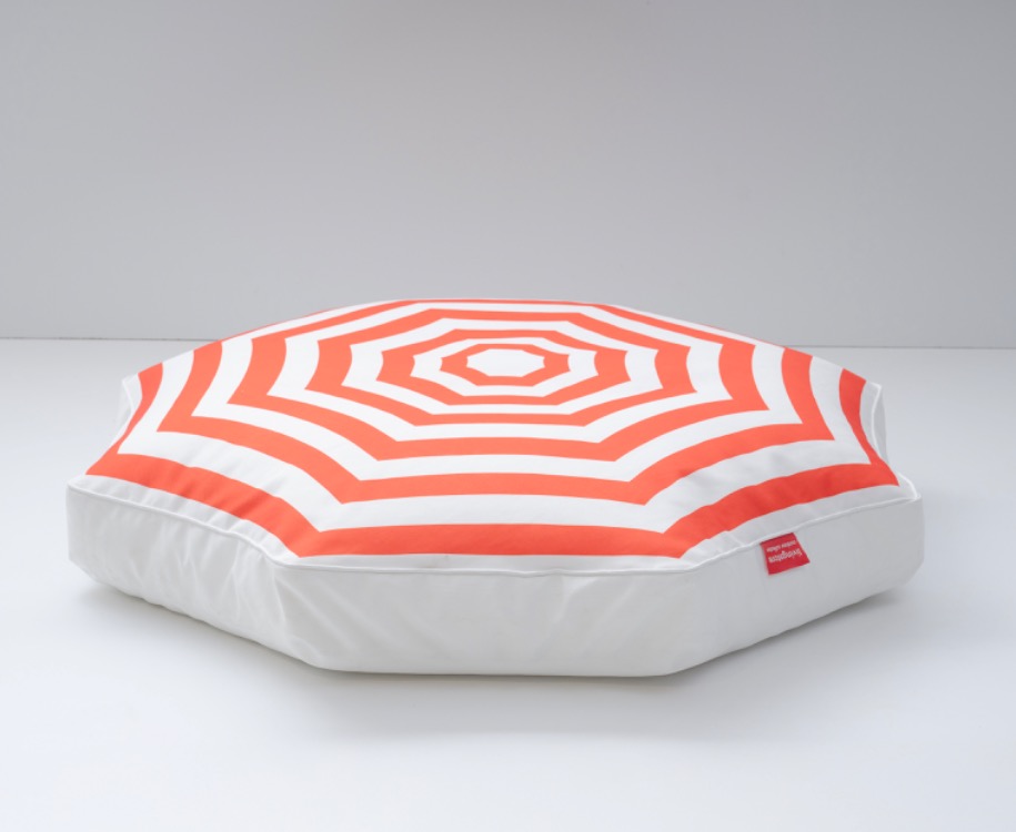 Sun Umbrella Havuz Pufu 130×130×20 cm | Dış Mekan ve Havuz Minderi / Ferrari Red