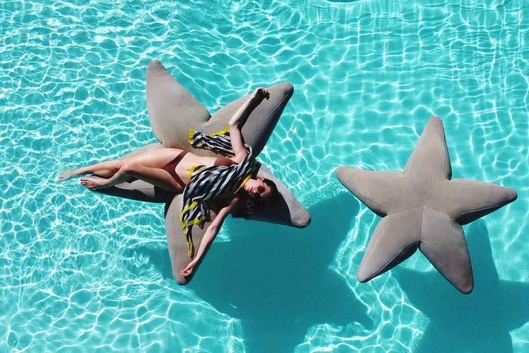 Starfish Havuz, Deniz Ve Dış Mekan Pufu / lacivert
