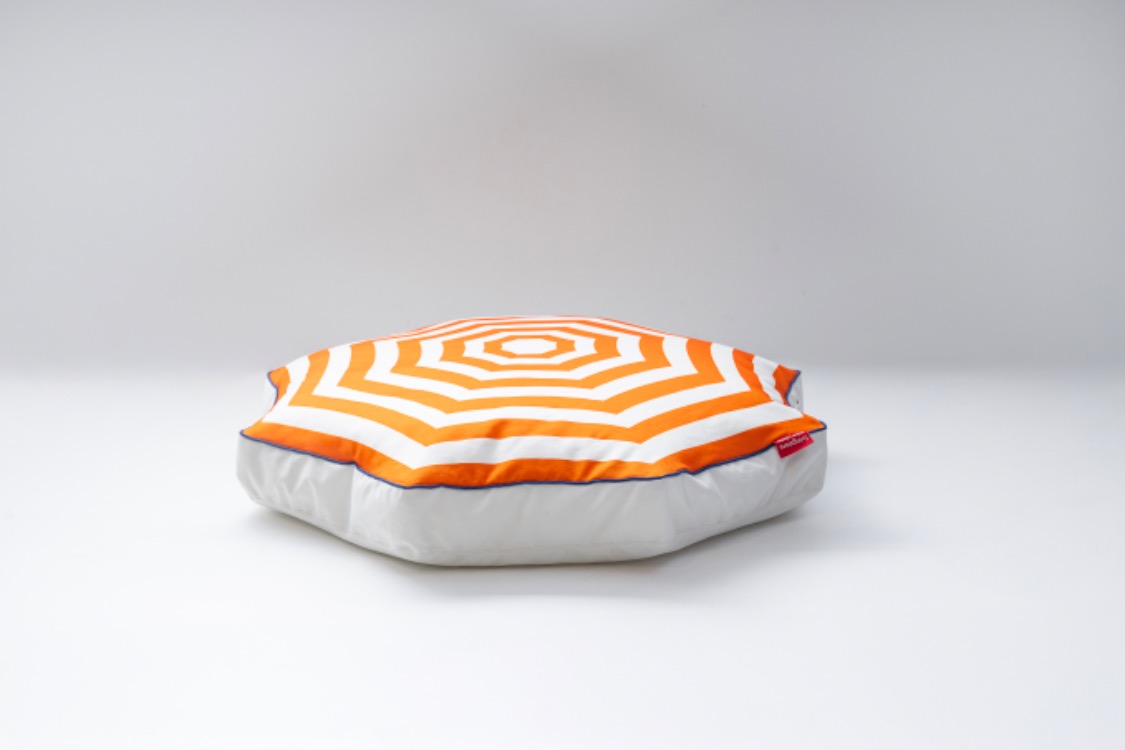 Sun Umbrella Havuz Pufu 130×130×20 cm | Dış Mekan ve Havuz Minderi / Orange