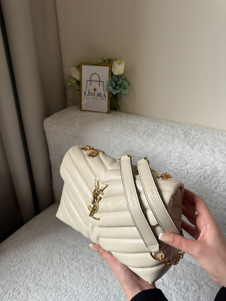 Ysl Loulou Bag Medium(Premium) Deri