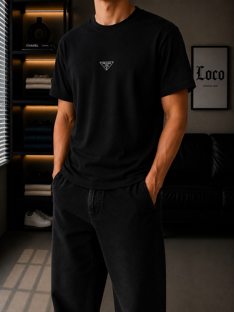 Prada Siyah Premium Tshirt