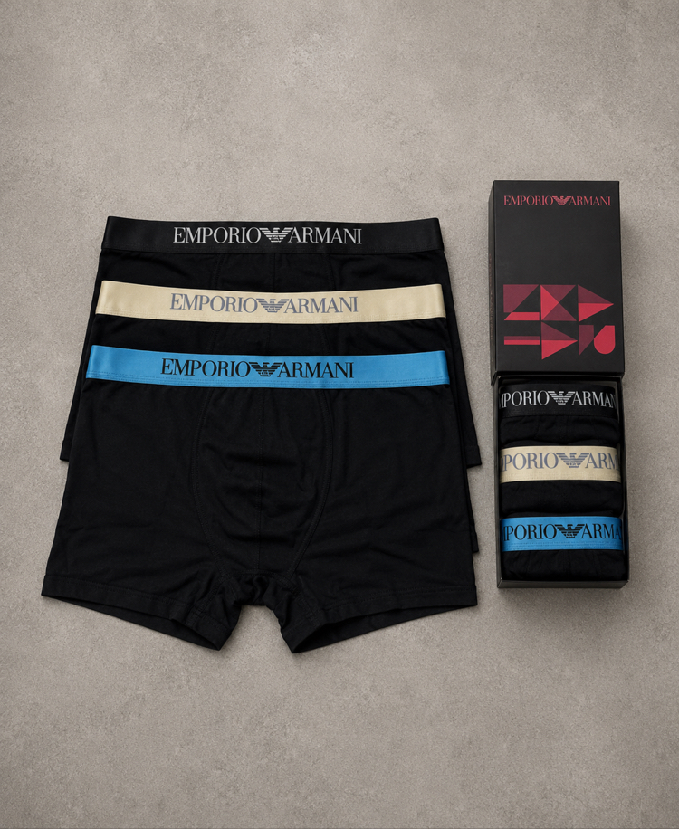 Armani 3’lü Premium Boxer