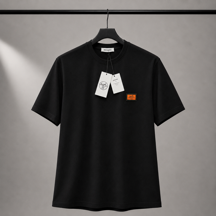 Hermes Siyah Premium Tshirt