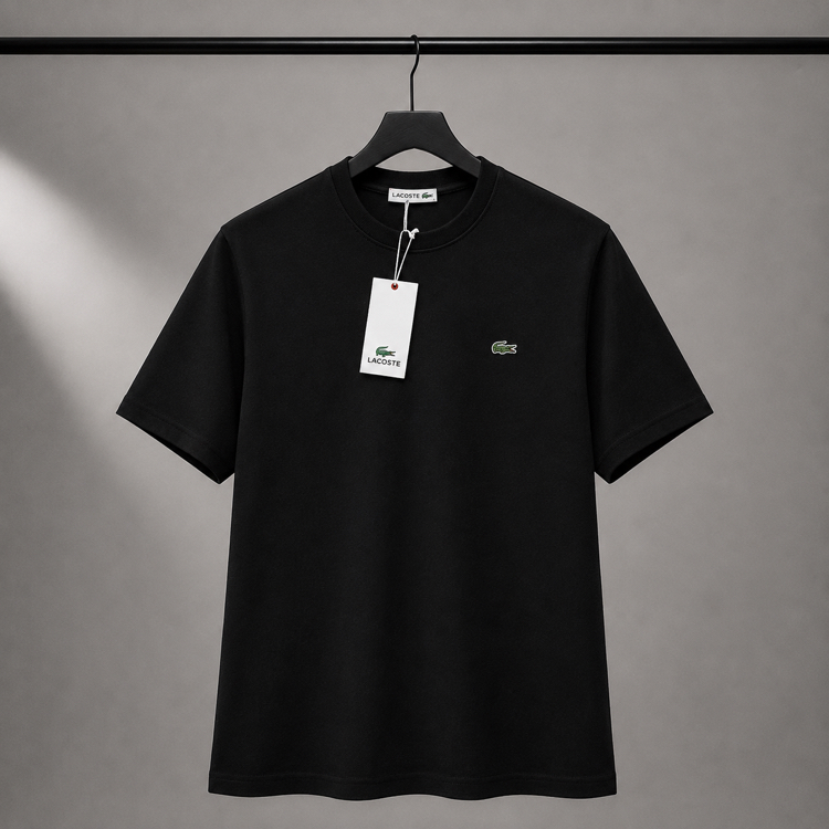 Lacoste Kalın Kumaş Oversize Tshirt