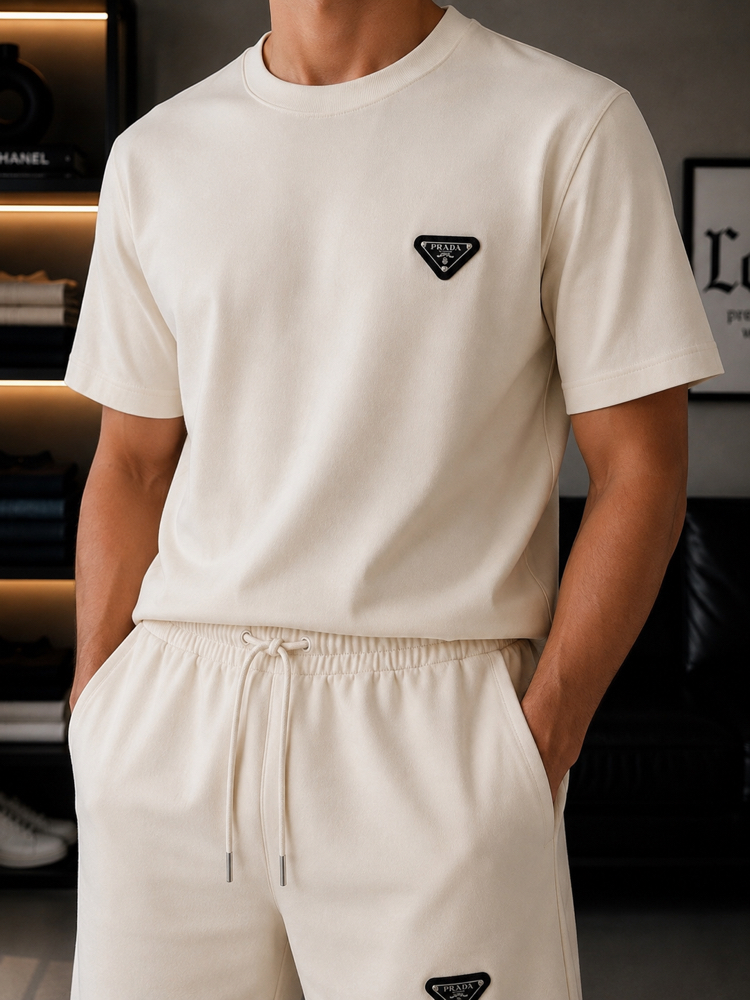 Prada Beyaz Premium Tshirt