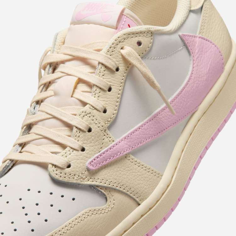 Air Jordan 1 Low Travis Scoot Shy Pink
