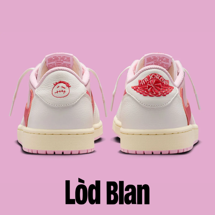 Travis Scott Jordan 1 Low “Tropical Pink”