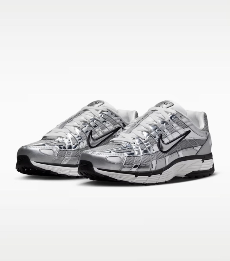 Nike P6000 Mettalic Silver