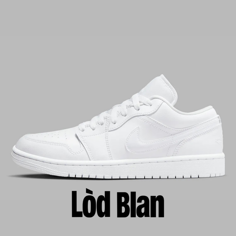 Air Jordan 1 Low “Triple White”