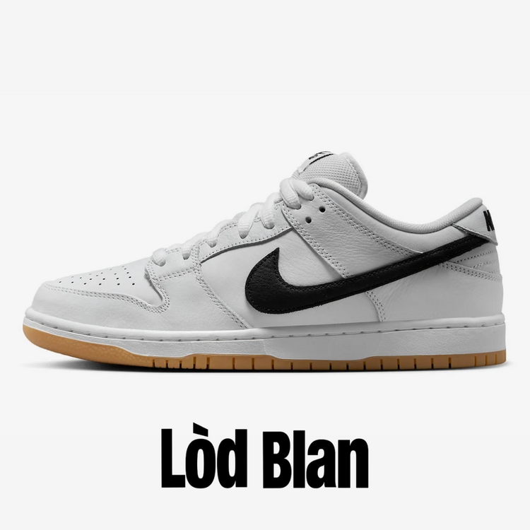 Nike SB Dunk Low “White Gum”