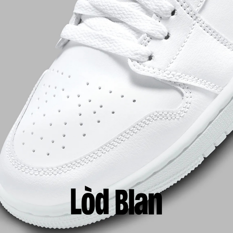 Air Jordan 1 Low “Triple White”