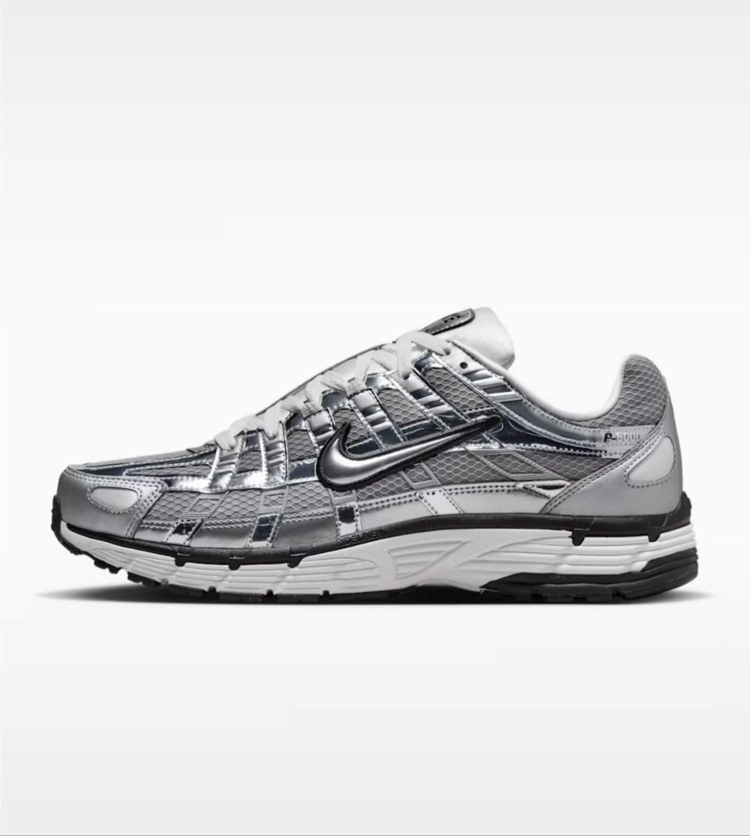 Nike P6000 Mettalic Silver