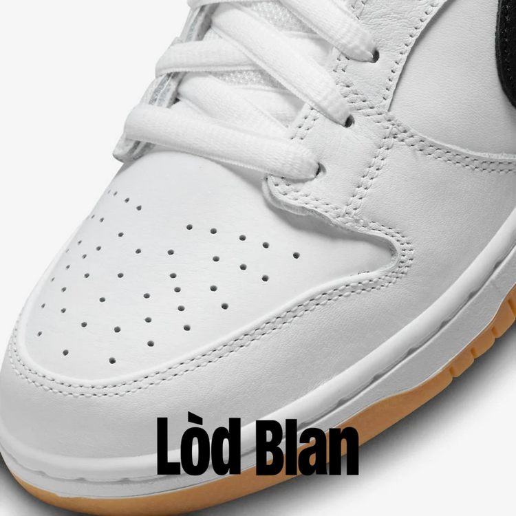 Nike SB Dunk Low “White Gum”