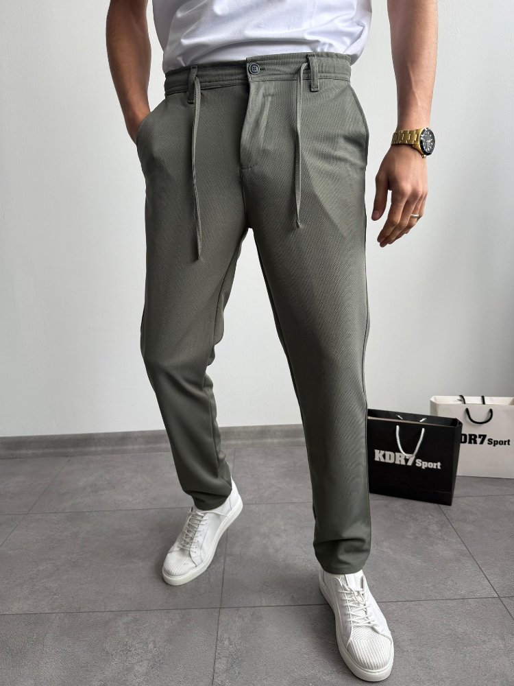 Zara Premium Slim Fit Haki Pantolon