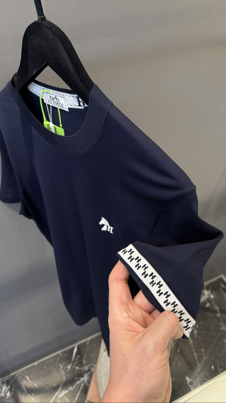 İthal Hermes Triko T shirt Laci
