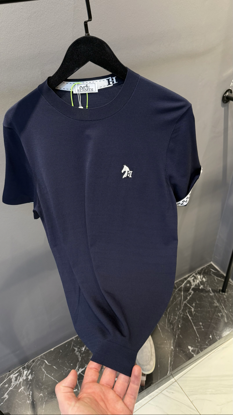 İthal Hermes Triko T shirt Laci