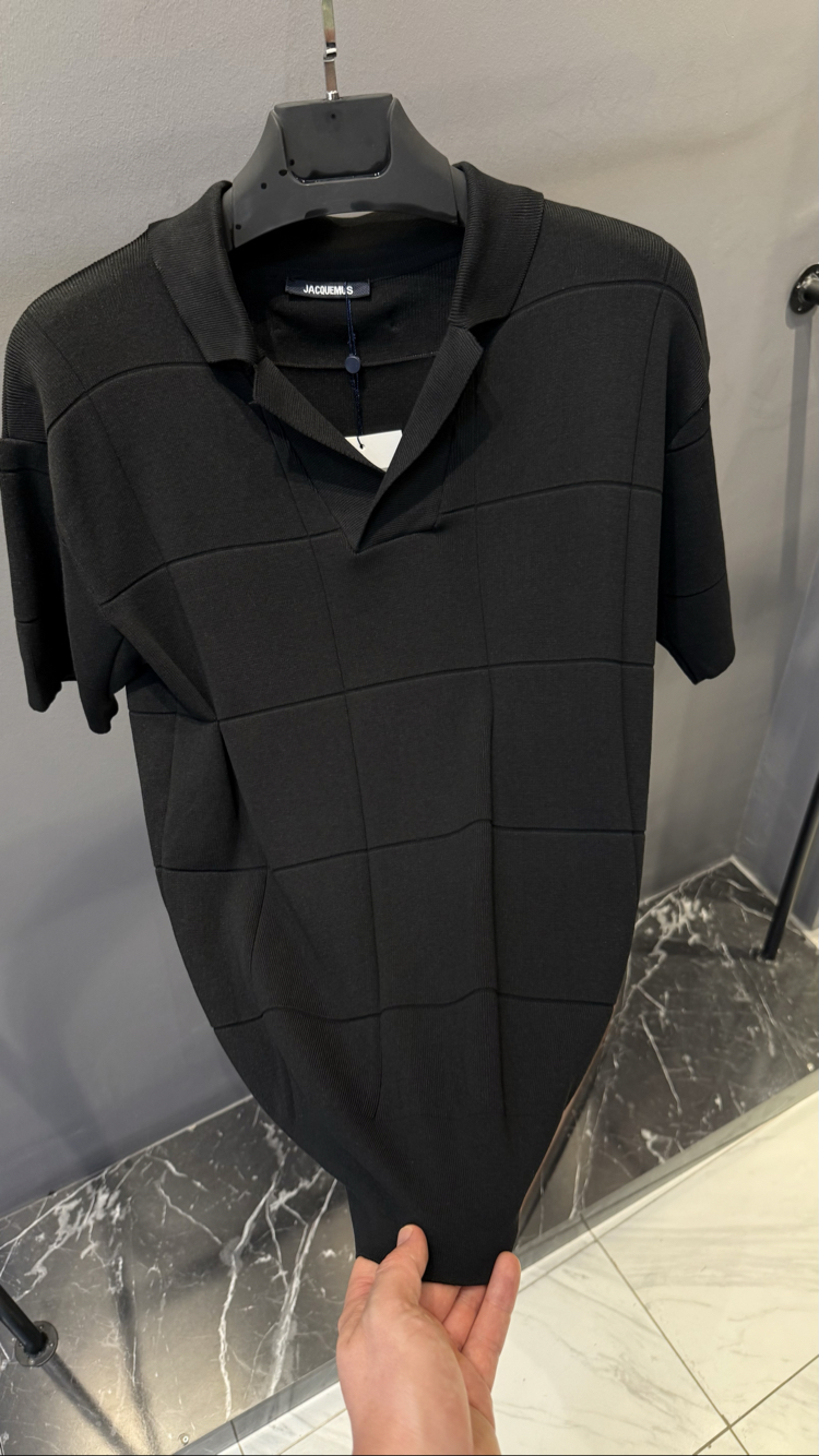 JACQUEMUS Polo Siyah