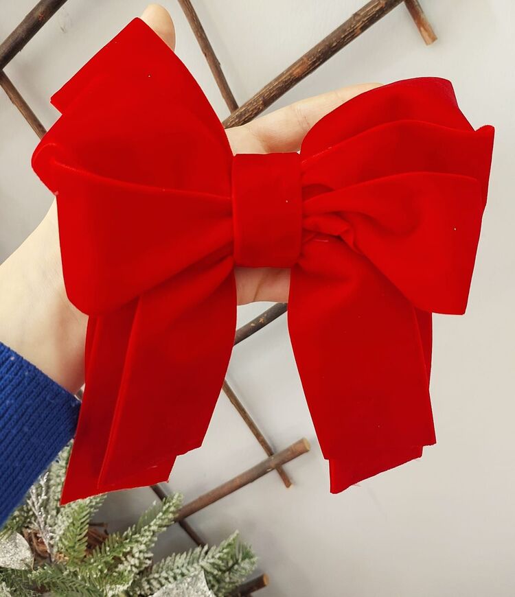 25 cm Kadife Fiyonk