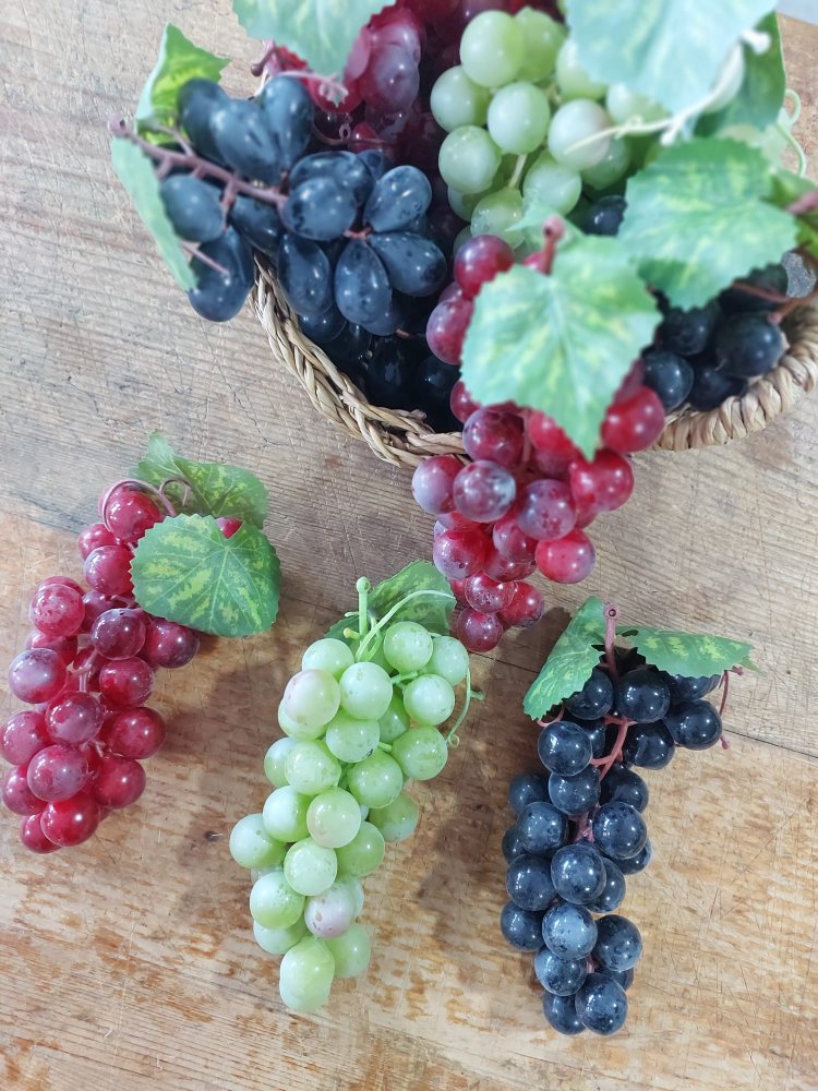 Yapay Üzüm  Salkımı 15 cm