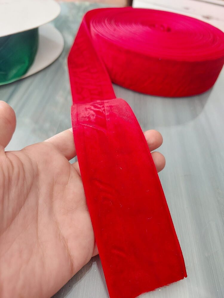 5 cm Kadife Kurdele 1 mt
