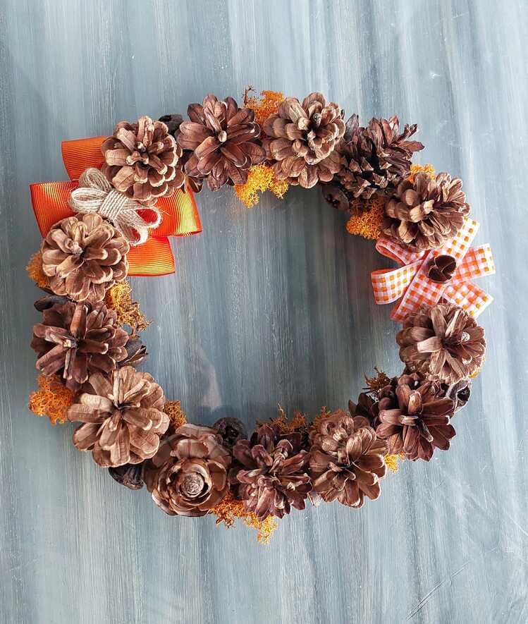 Kozalaklı Kapı Süsü 25 cm