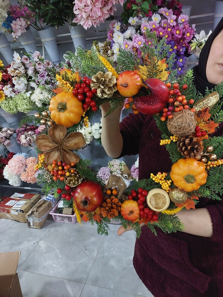 Kabaklı  Ceylan Temalı  Kapı  Süsü 40 cm