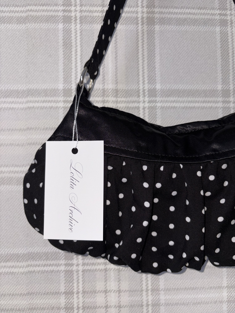 Viscose Button Bag 