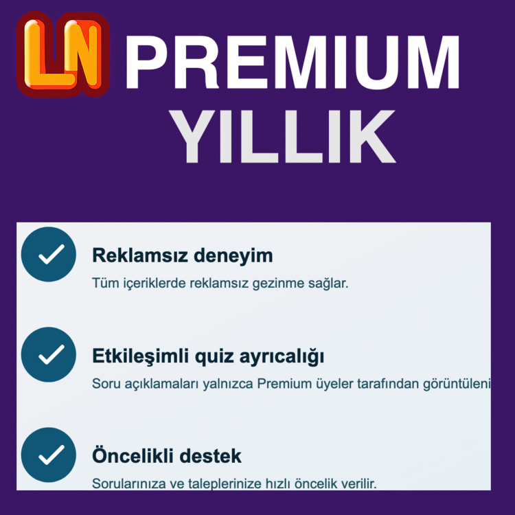 Premium Üyelik LOLONOLO / YILLIK