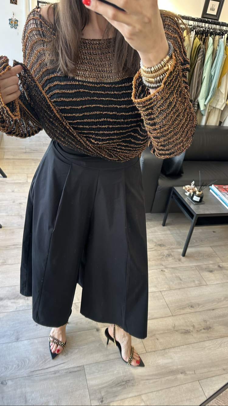 Etek Görünümlü Pantolon(siyah)