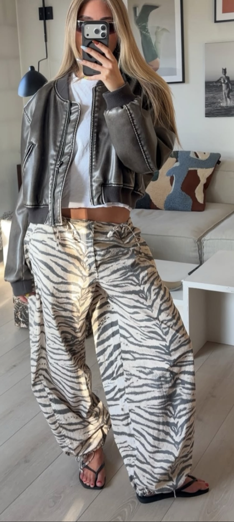Zebra Pantolon