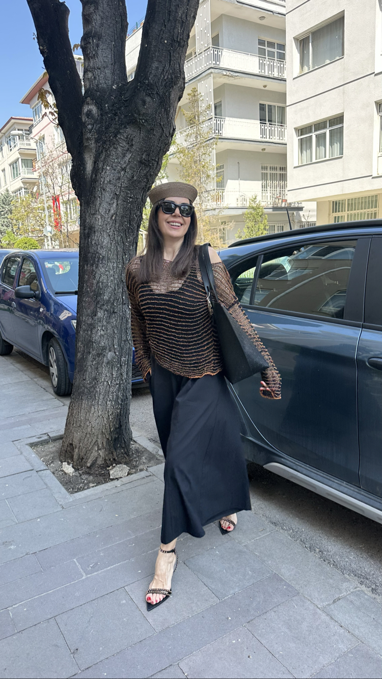 Etek Görünümlü Pantolon(siyah)