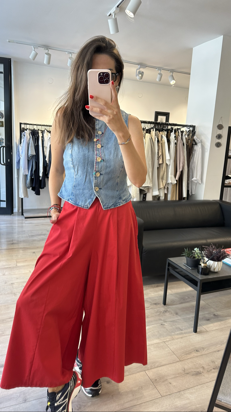 Denim Yelek