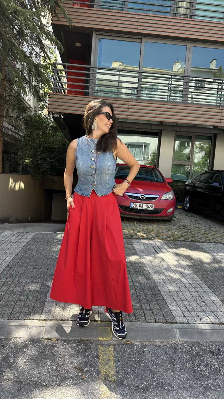 Denim Yelek