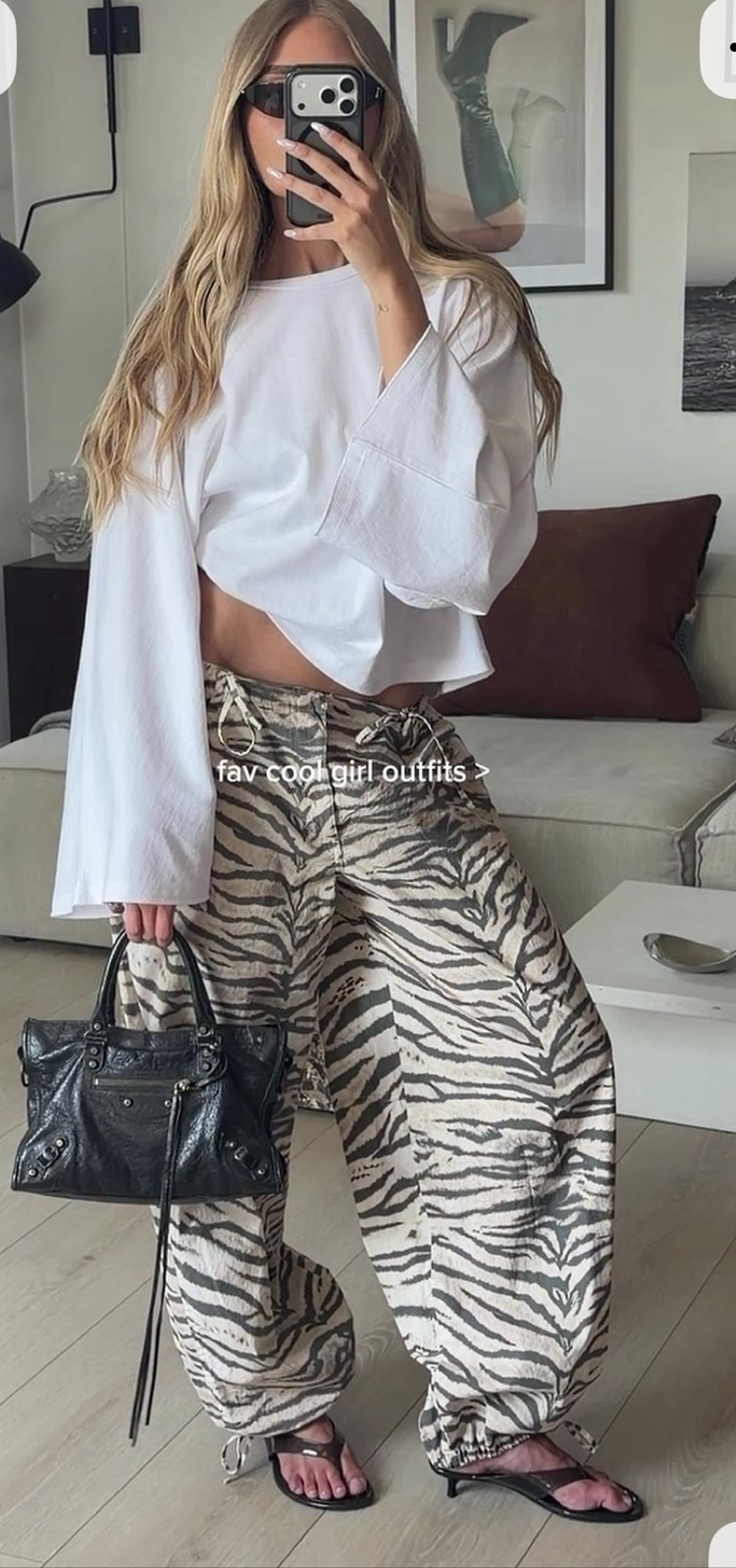 Zebra Pantolon