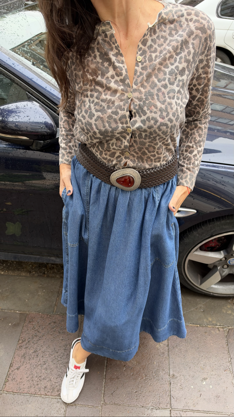 Leopar Hırka