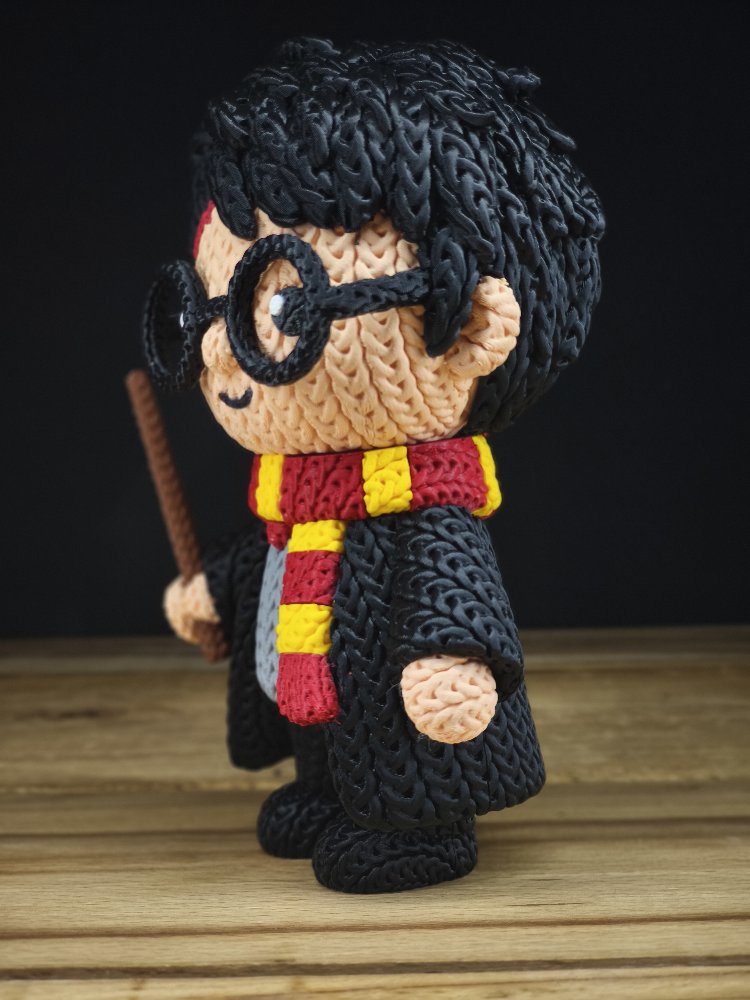 Harry Potter Örgü Desenli Figür