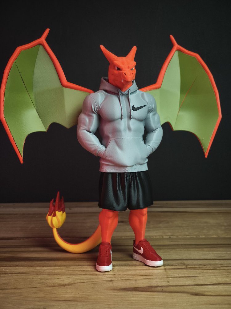 Charizard Urban (Sokak Stili) Kapüşonlu Özel Tasarım

