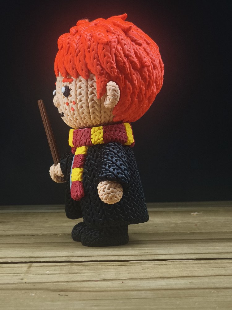 Ron Weasley Örgü Desenli Figür